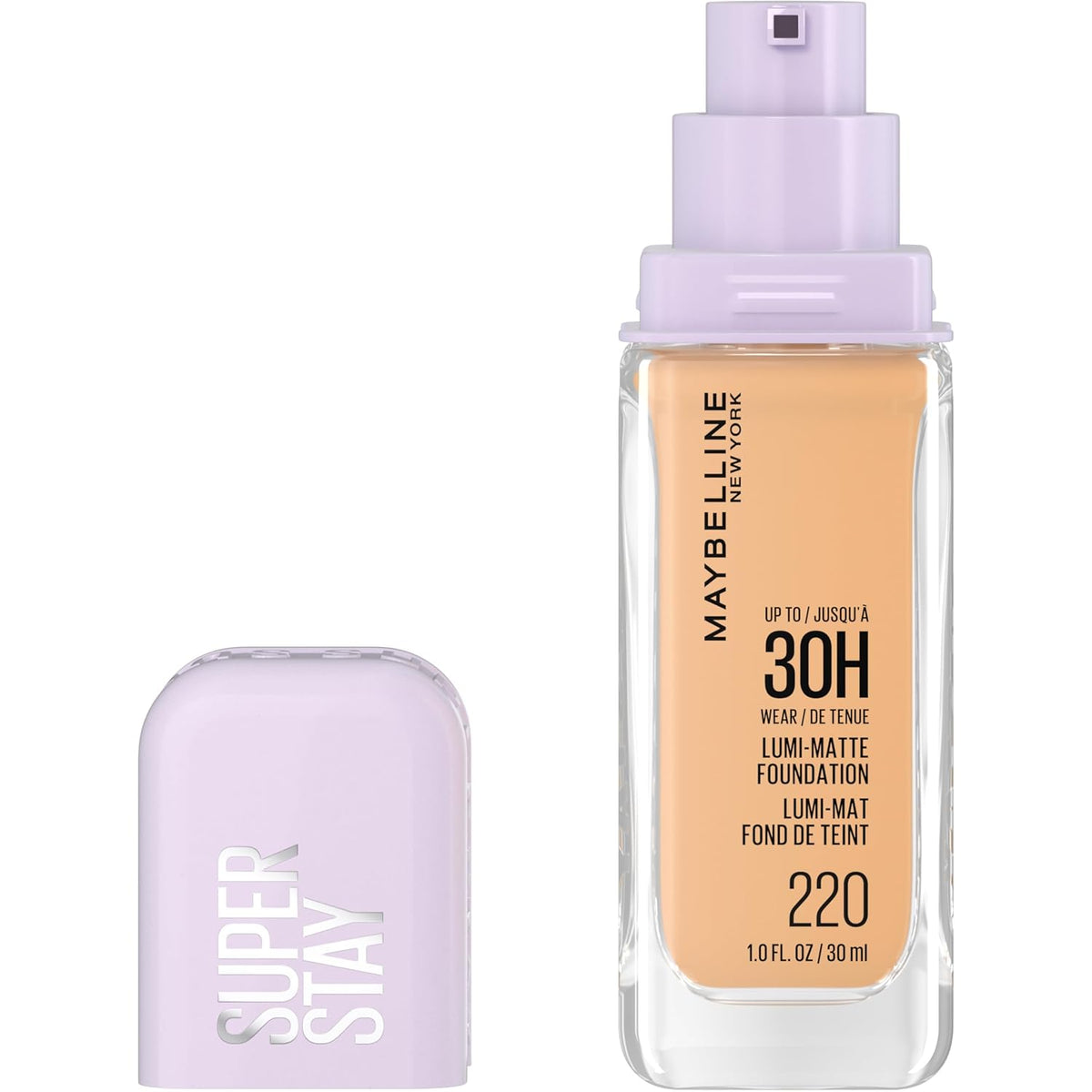 Maybelline BaseSuper Stay Up to 30HR Wear Lumi-Matte de larga duración