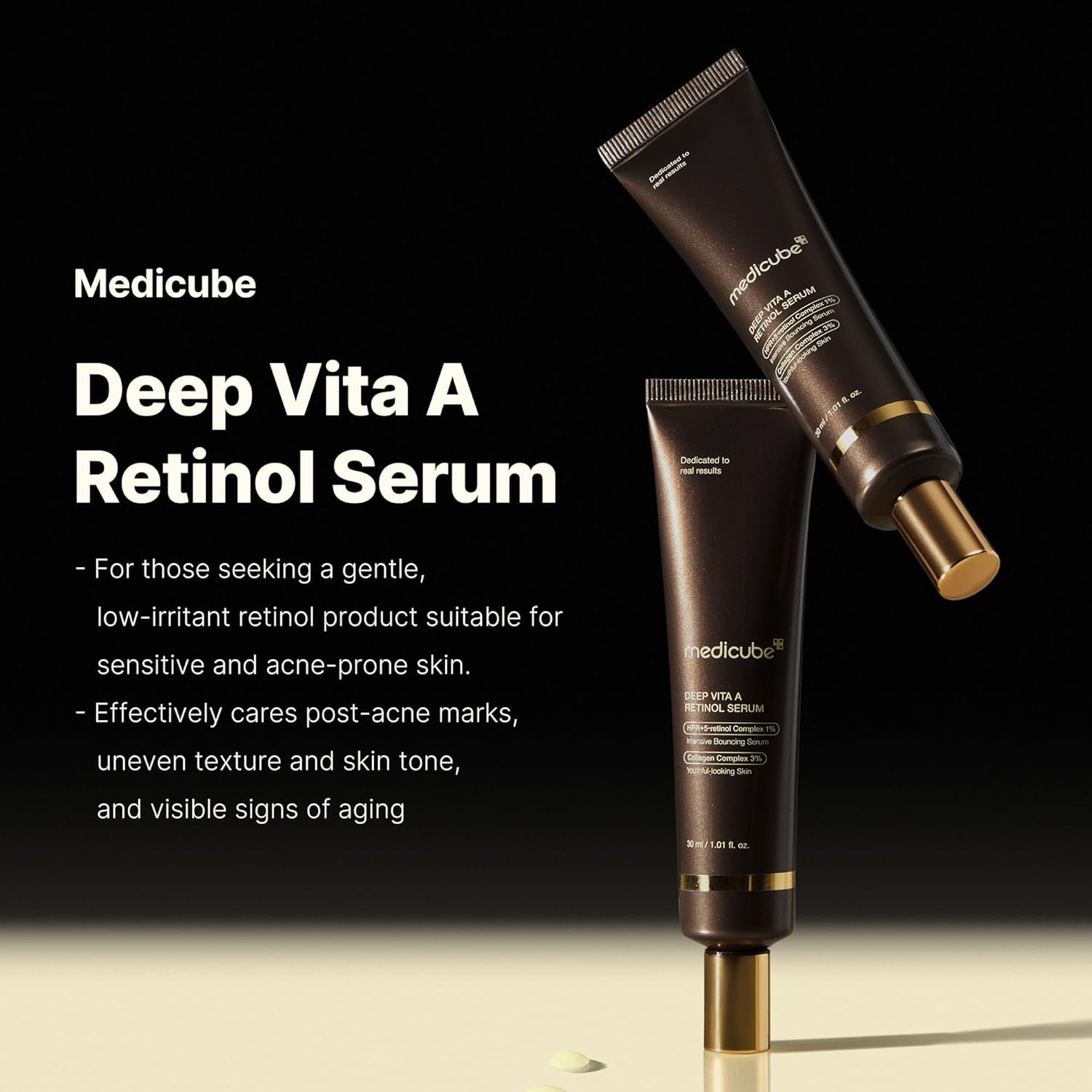 Medicube Deep Reviving Bakuchiol Retinol Serum Antiedad Avanzado 30 ml