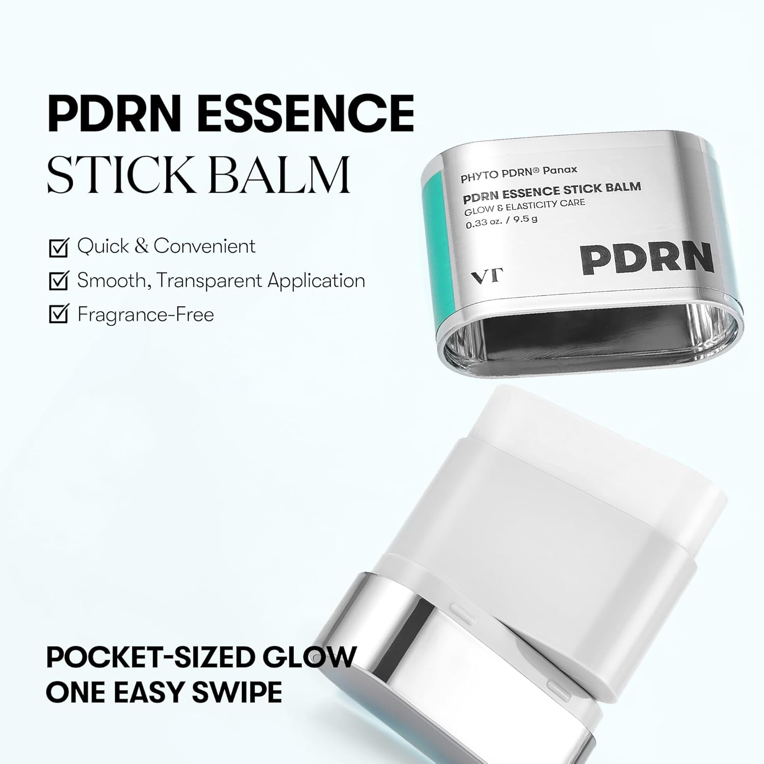 VT Cosmetics PDRN Essence Stick Balm – Bálsamo en barra revitalizante con PDRN de ginseng