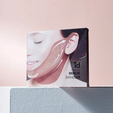 idplacosmetics Face Fit Minus Band V3 4unidades - Banda de máscara de hidrogel para una línea en V contorneada