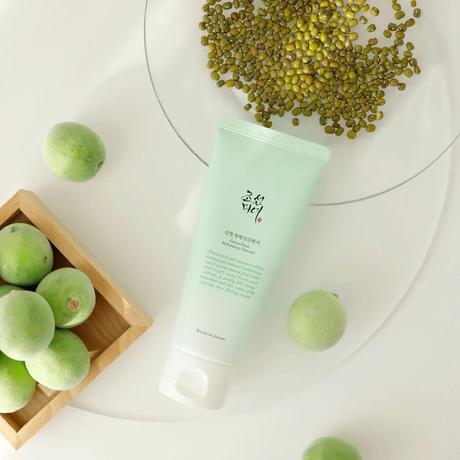 Beauty of Joseon Green Plum Refreshing limpiador profundo de poros, lavado facial para acné, removedor de puntos negros