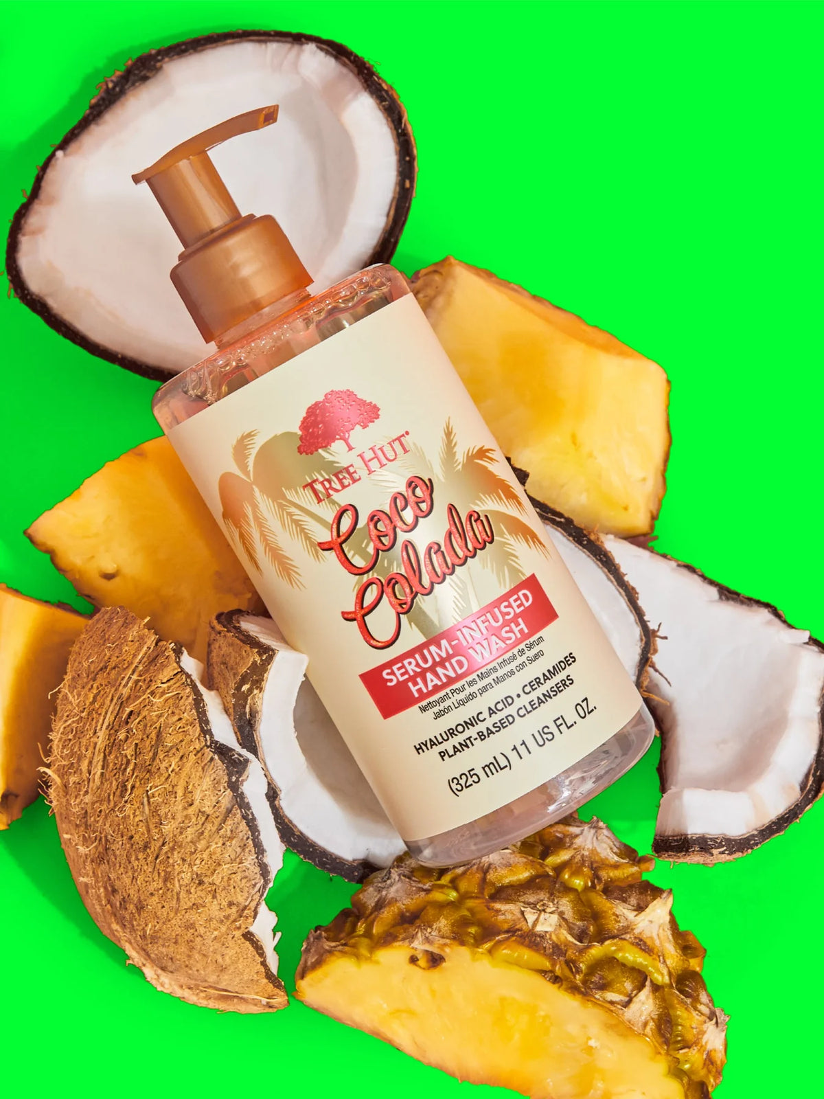 Tree Hut Coco Colada Serum-Infused Hand Wash – Jabón de Manos con Sérum 325 ml
