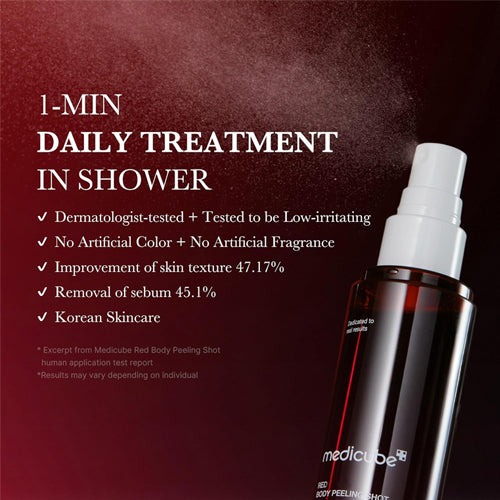 Medicube Red Acne Body Peeling Shot – 110g