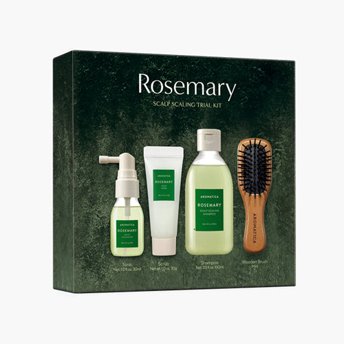Aromatica Rosemary Scalp Scaling Trial Kit 4 pzas