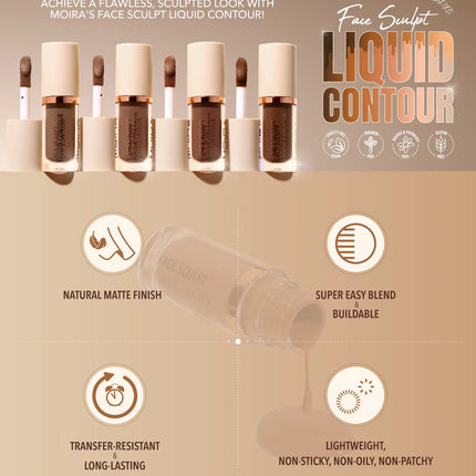 MOIRA - Face Sculp Liquiq Contour