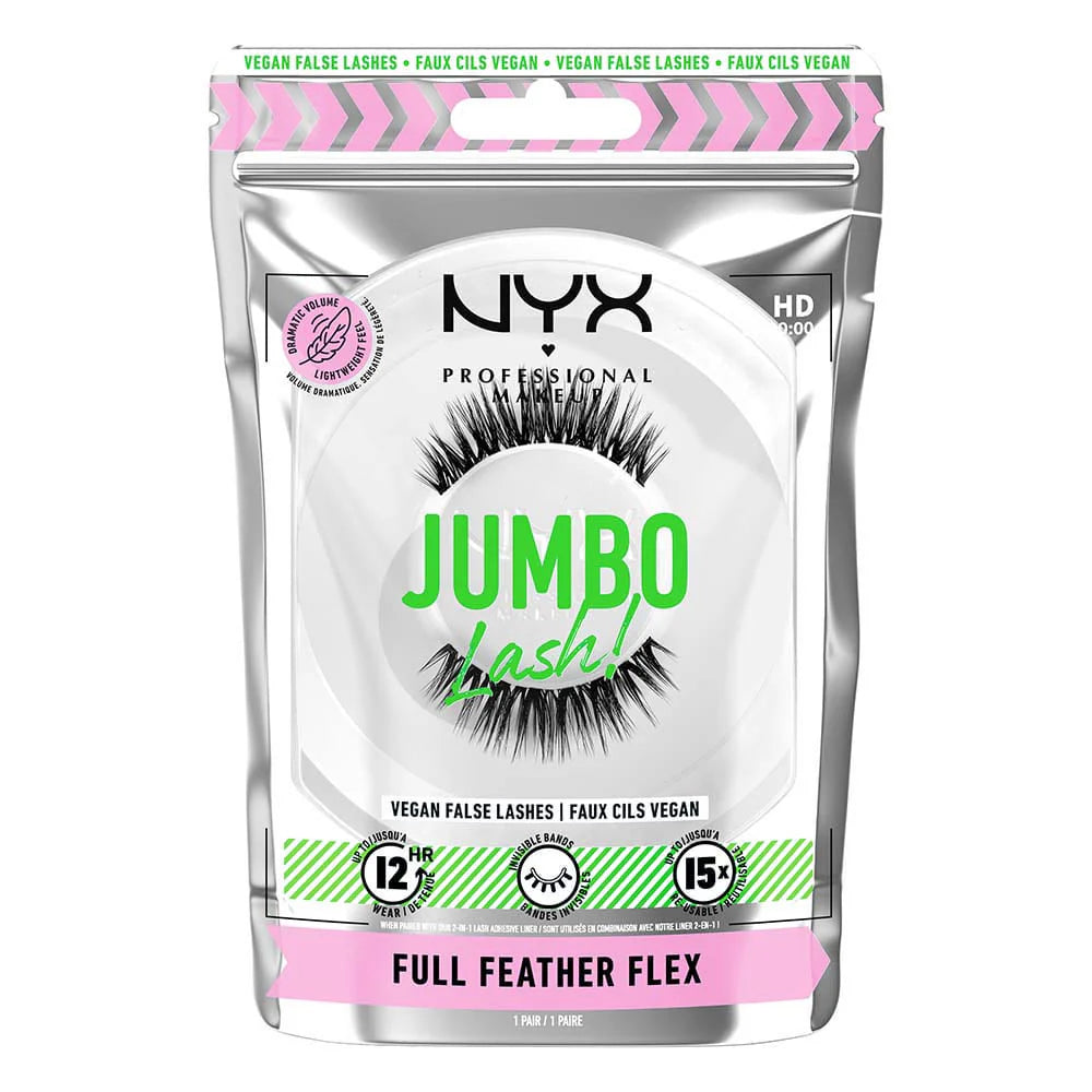 NYX Jumbo Lash Volumizing False Lash - Full Feather Flex