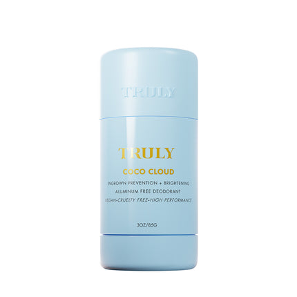 Truly Desodorante Coco Cloud para la prevención de vellos encarnados y el aclarado