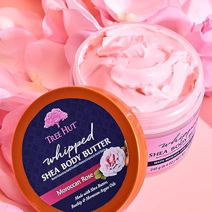 Tree Hut Crema mantequilla corporal Moroccan Rose 240 g
