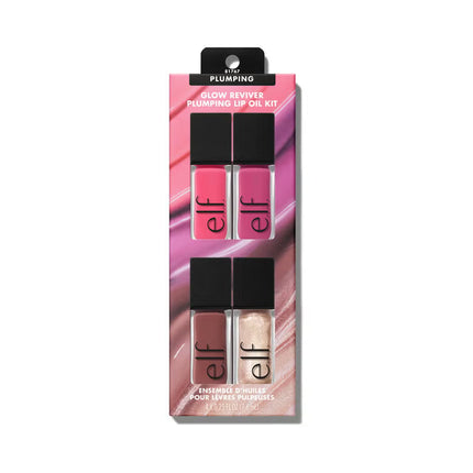 ELF Glow Reviver Plumping Lip Oil Kit