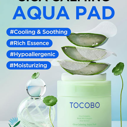 Tocobo CICA Calming Aqua Toner Pad 60pads