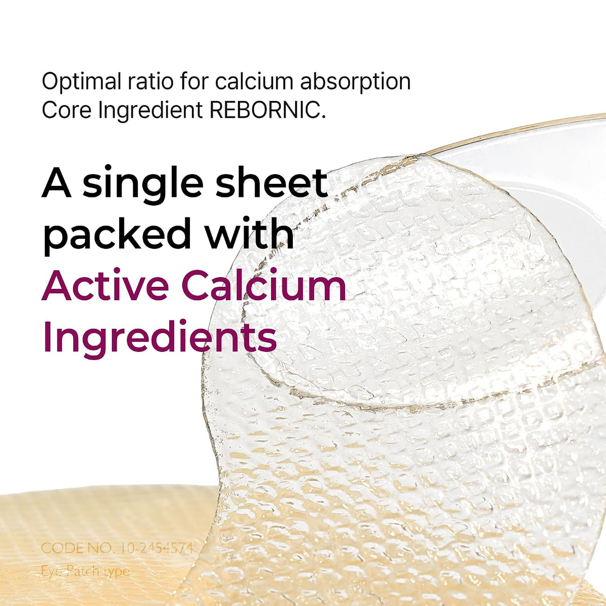 Dr. Melaxin Cemenrete Calcium Volume Eye Patch – Parches Reafirmantes (60 ea)