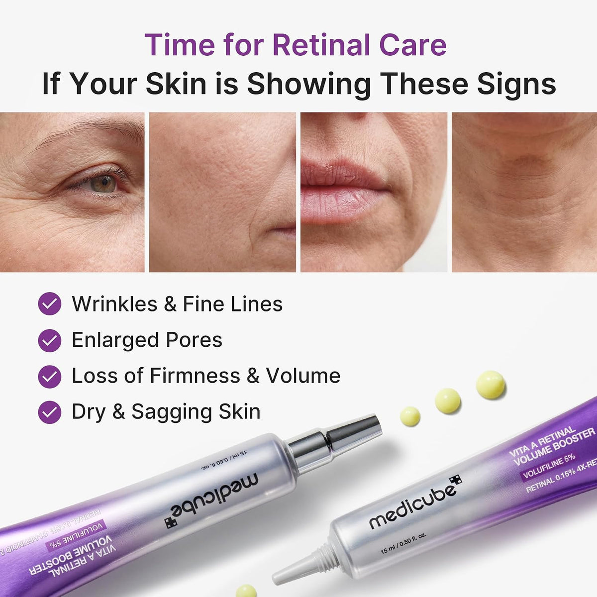 Medicube Vita A Retinal Volume Booster Serum – 15 ml