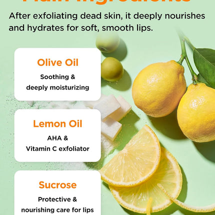 TOCOBO Lemon Sugar Scrub Lip Mask (Exfoliante para Labios) 20ml