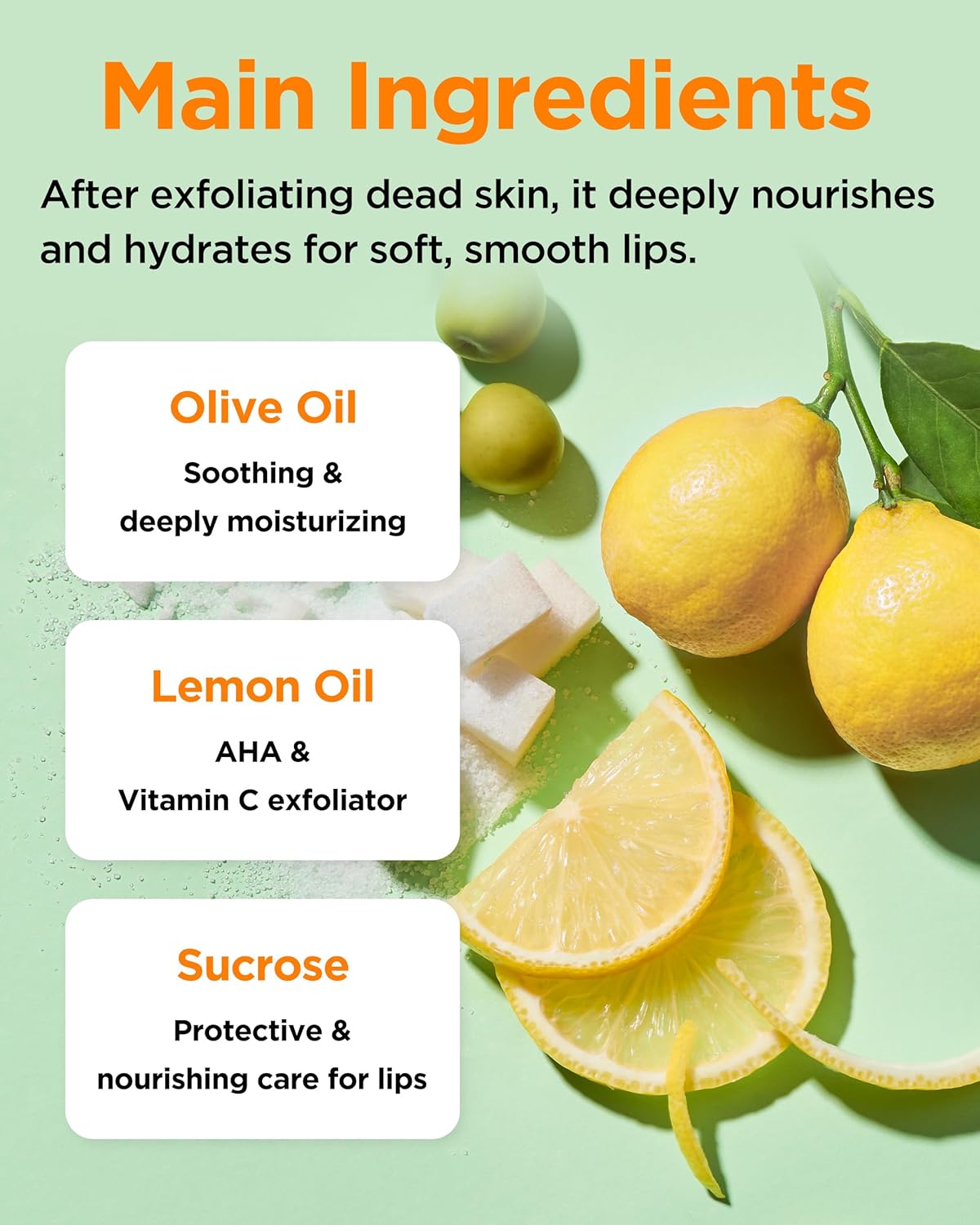 TOCOBO Lemon Sugar Scrub Lip Mask (Exfoliante para Labios) 20ml