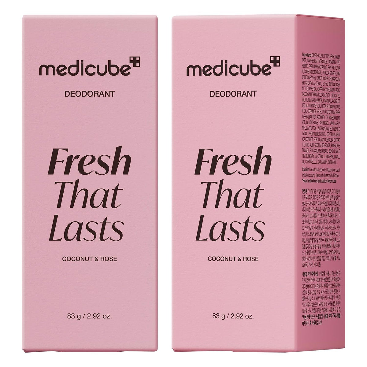 Medicube PDRN Deodorant Rose Musk – Desodorante con PDRN 83g