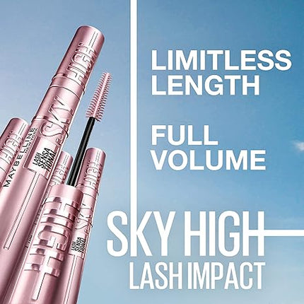 Maybelline Sky High waterproof Mascara de Maquillaje, voluminizante, Construible, alargamiento