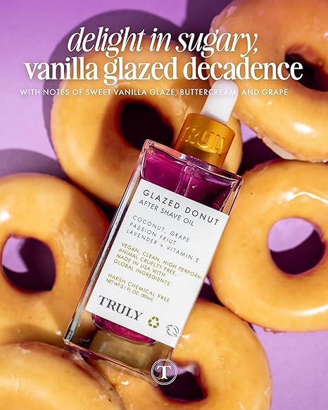 Truly Glazed Donut After Shave Oil 90ml