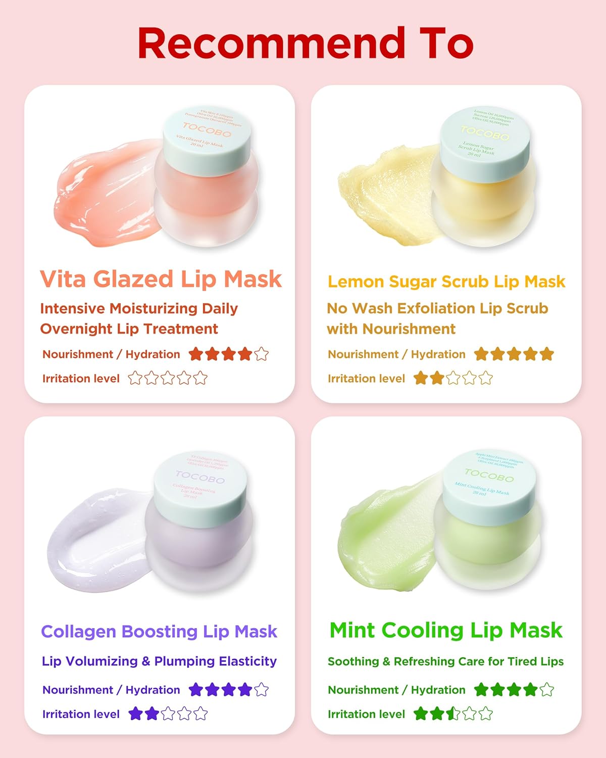 TOCOBO Lemon Sugar Scrub Lip Mask (Exfoliante para Labios) 20ml