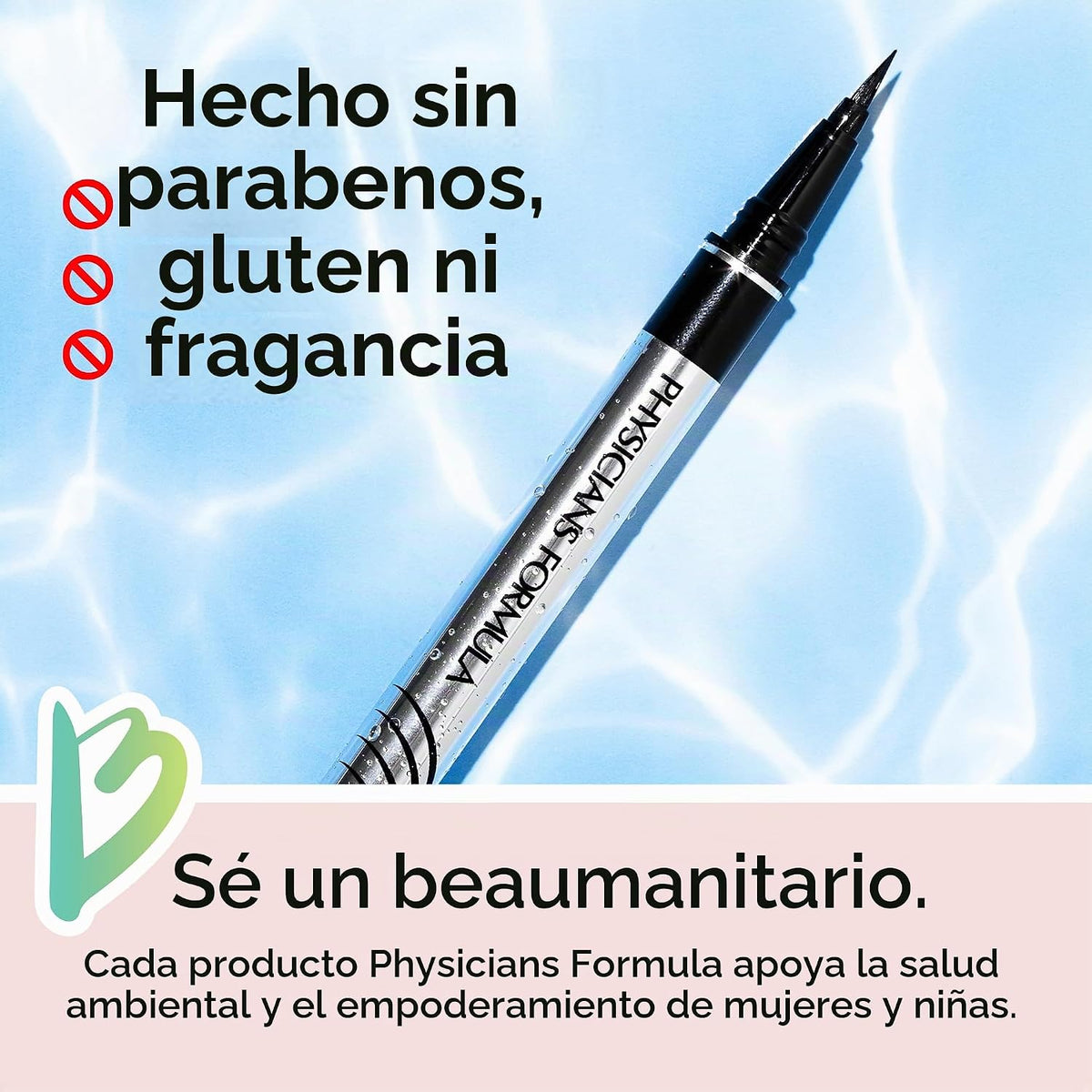 Physicians Formula Eye Booster Waterproof Ultra-Fine Liquid Eyeliner – Blackest Black