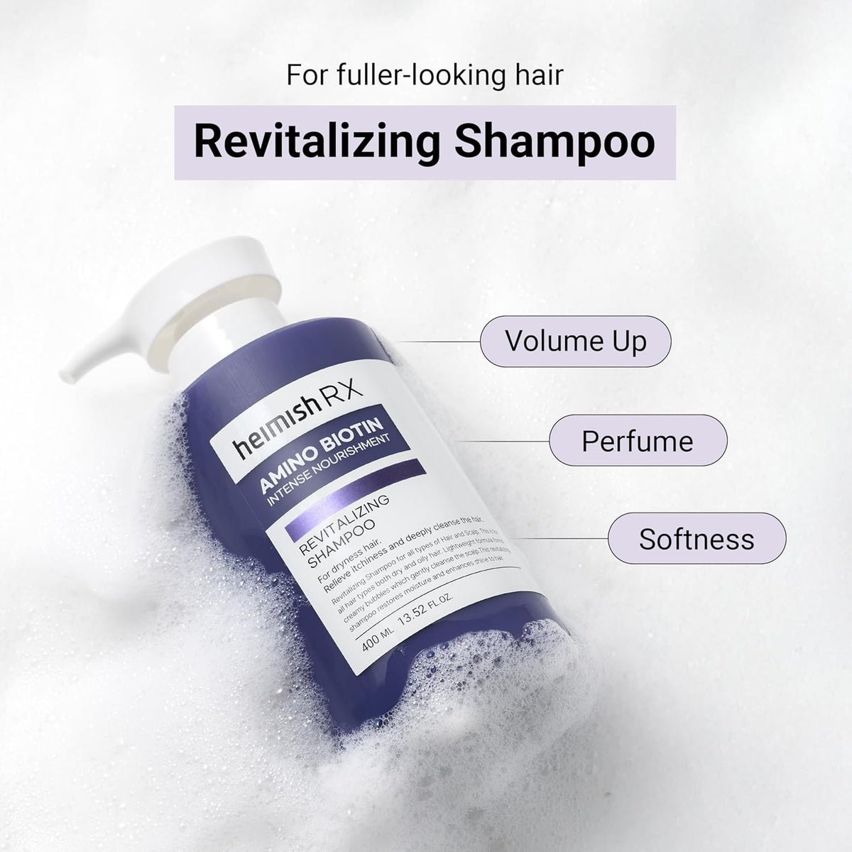 Heimish RX Amino Biotin Shampoo Revitalizante 400ml