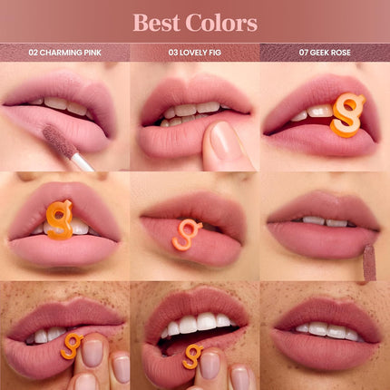 Colorgram Nude Blur Tint | Tinte para labios y mejillas mate de terciopelo suave