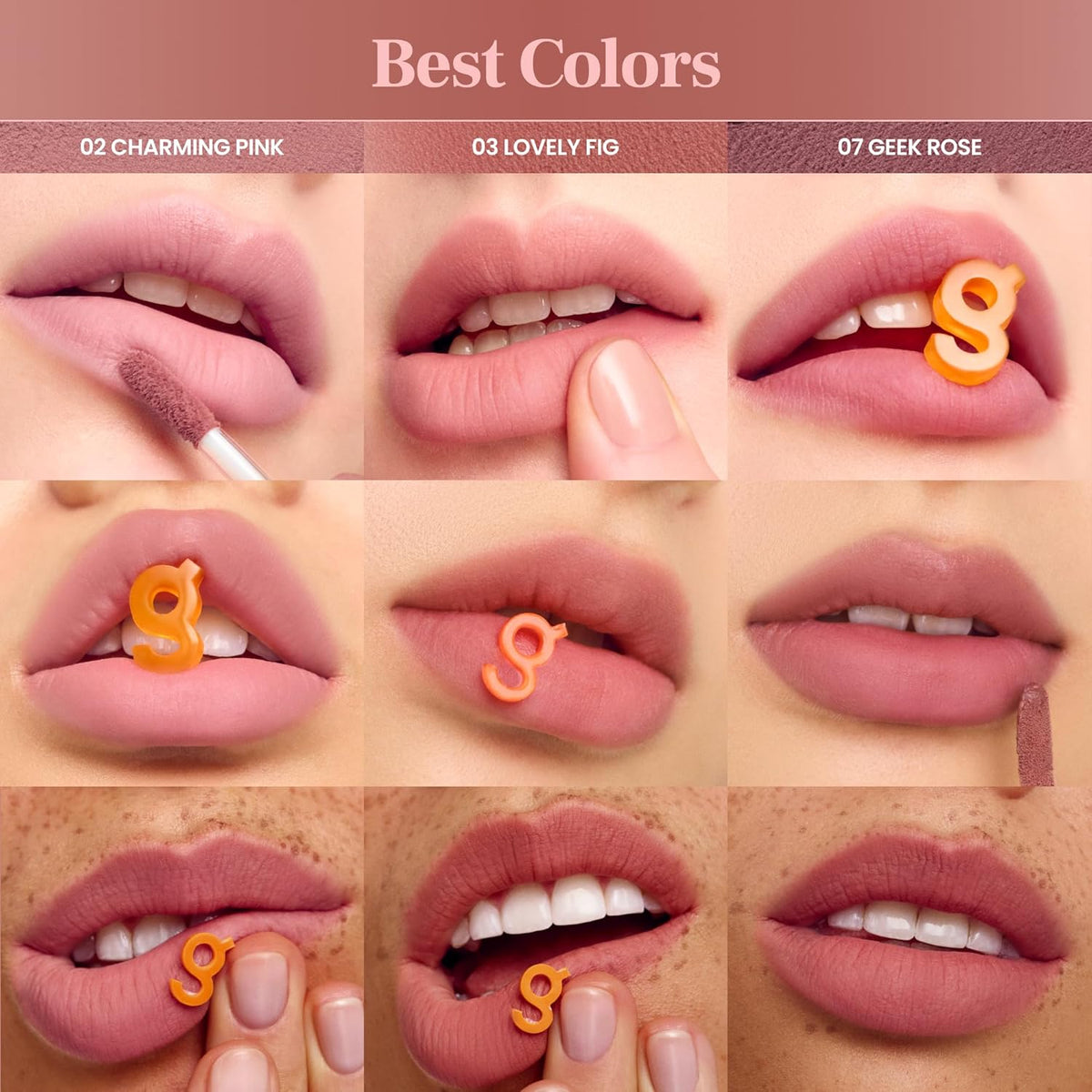 Colorgram Nude Blur Tint | Tinte para labios y mejillas mate de terciopelo suave