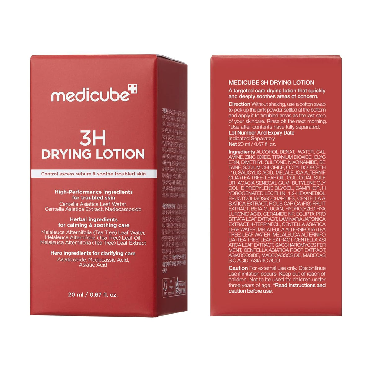 Medicube 3H Overnight Drying Lotion 20ml