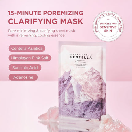 Skin1004 Madagascar Centella Poremizing Clarifying Mask (individual) 23ml