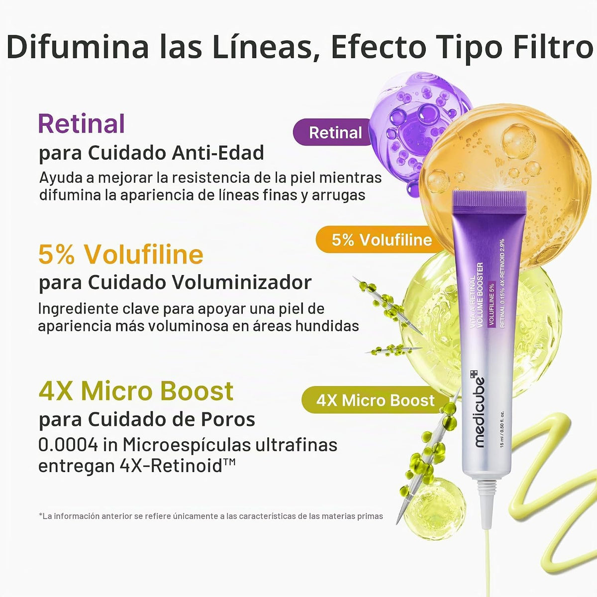 Medicube Vita A Retinal Volume Booster Serum – 15 ml