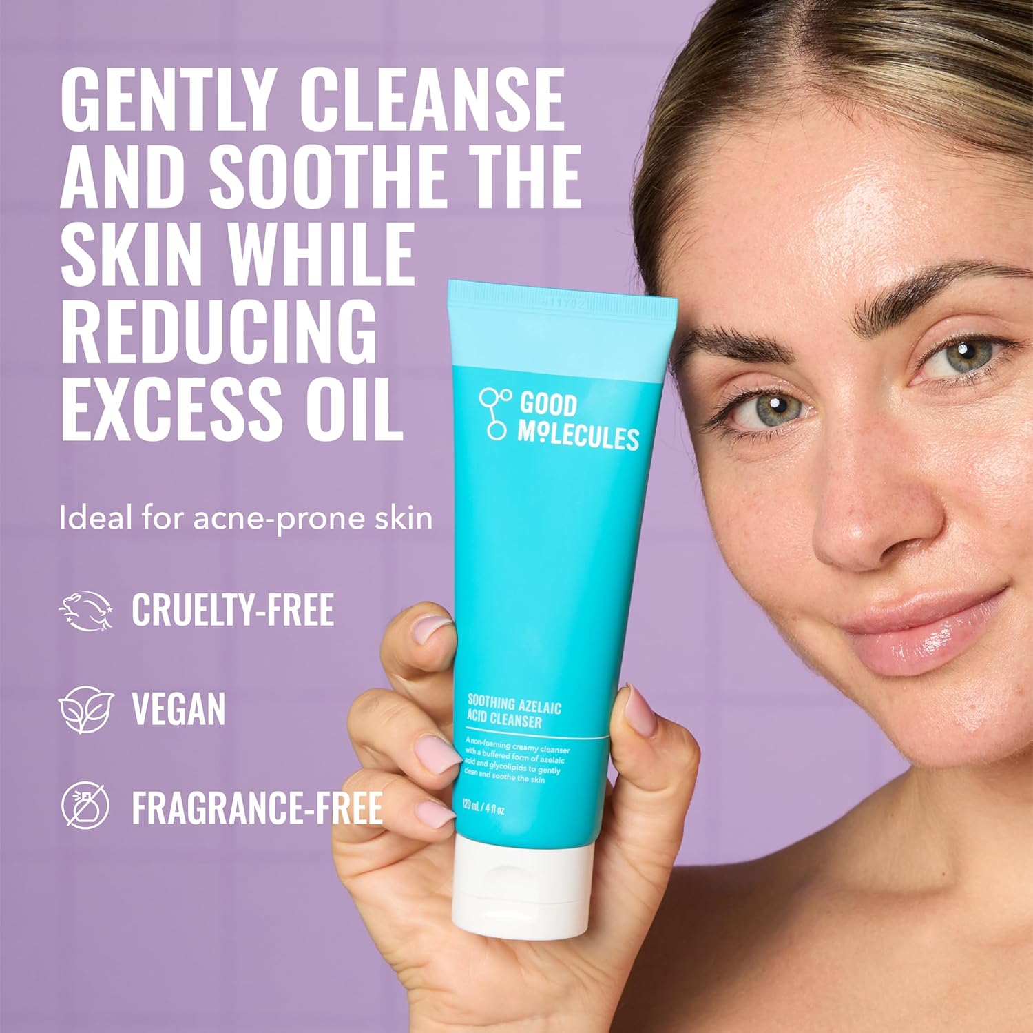 Good Molecules Soothing Azelaic Acid Cleanser