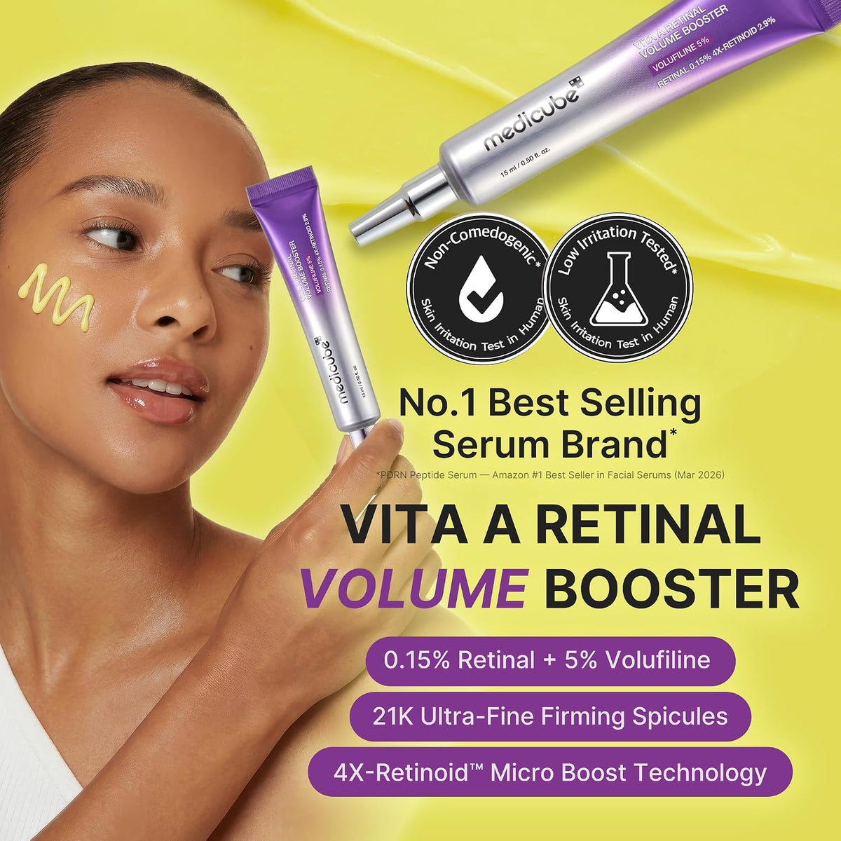 Medicube Vita A Retinal Volume Booster Serum – 15 ml
