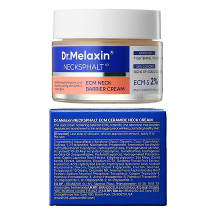 Dr. Melaxin Nexcksphalt ECM Ceramide Neck Cream – Reafirmante para Cuello y Escote 50 g