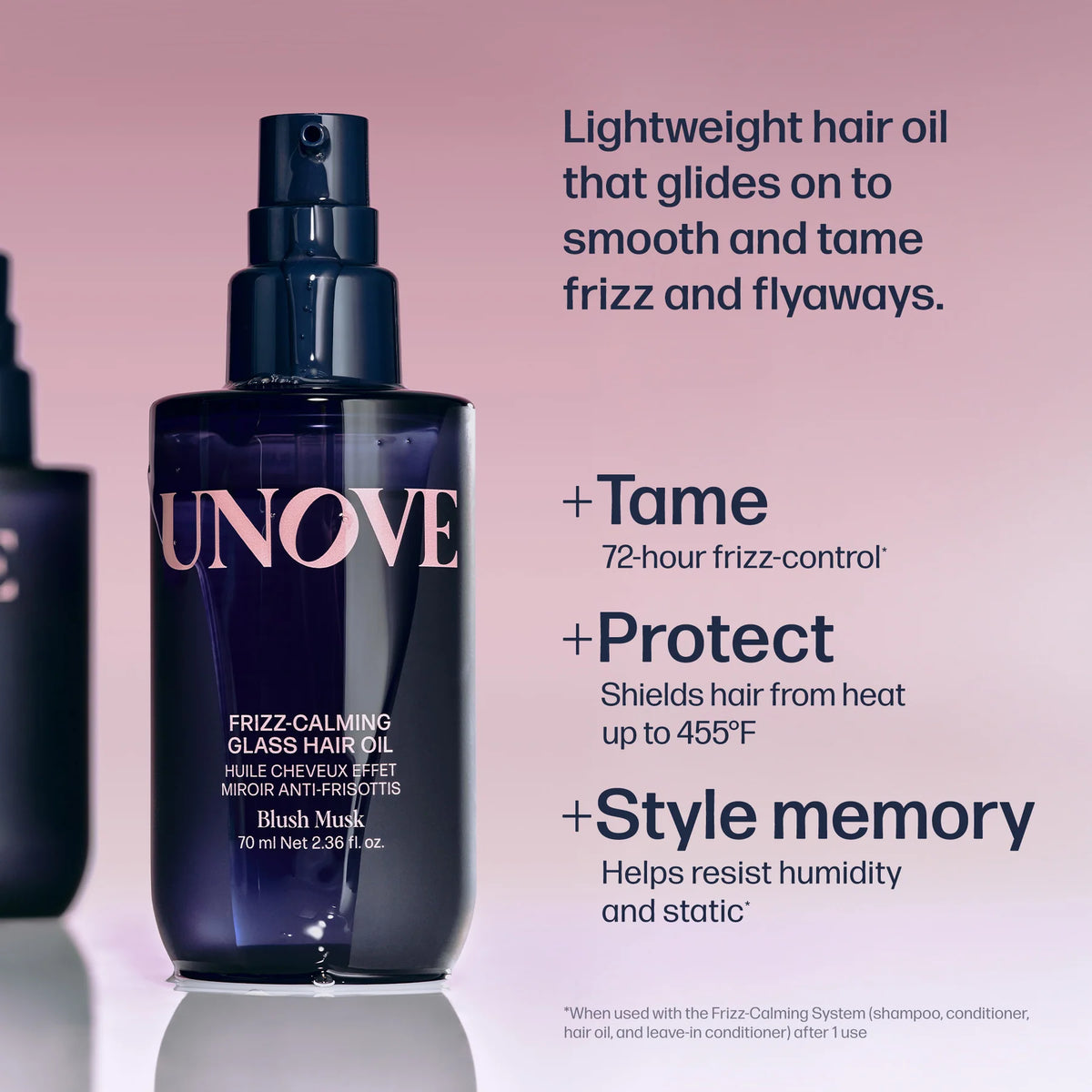UNOVE Silk Shine Hair Oil for Damaged Hair