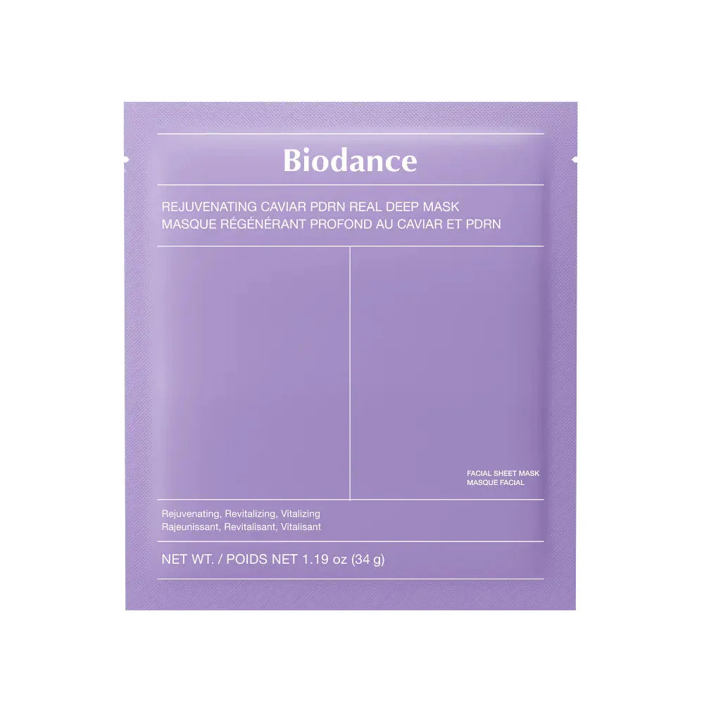 Biodance Rejuvenating Caviar PDRN Real Deep Mask Pack 4 unidades