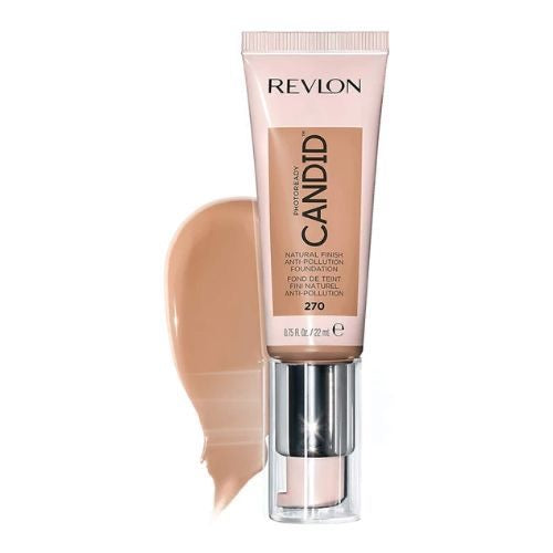 REVLON PhotoReady Base sincera de acabado natural, con ingredientes anticontaminantes, antioxidantes y antiluz azul.