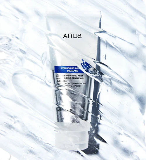 Anua 8 Hyaluronic Acid Moisturizing + Squalane Gentle Gel Cleanser – 150 ml