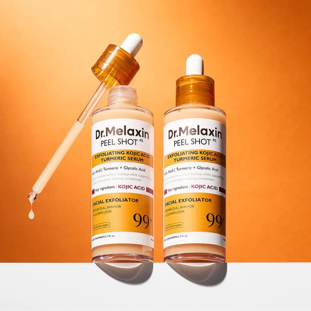 Dr.Melaxin Peel Shot Exfoliating Kojic Acid Turmeric Serum 80ml