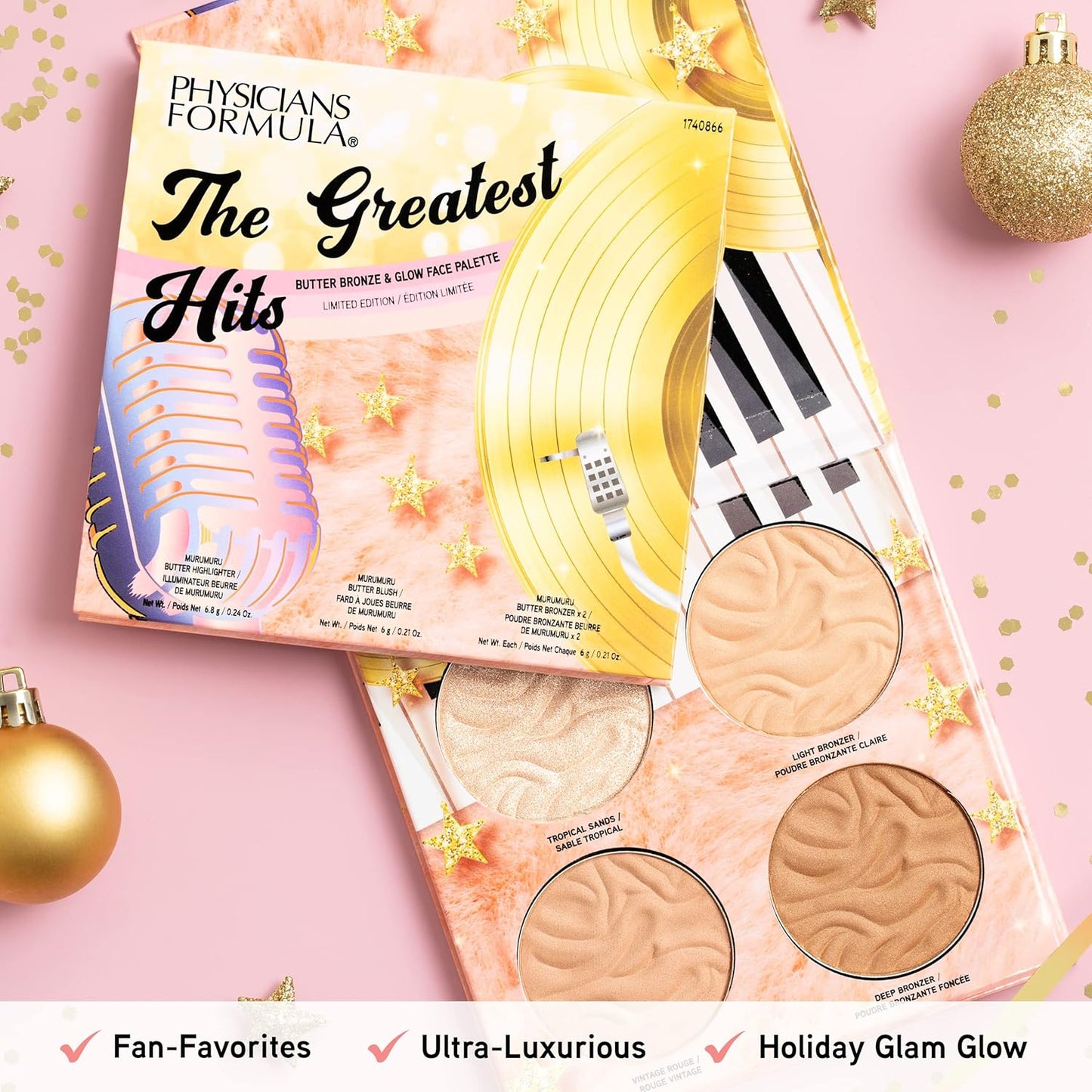 Physicians Formula La paleta de iluminador y broncers Greatest Hits