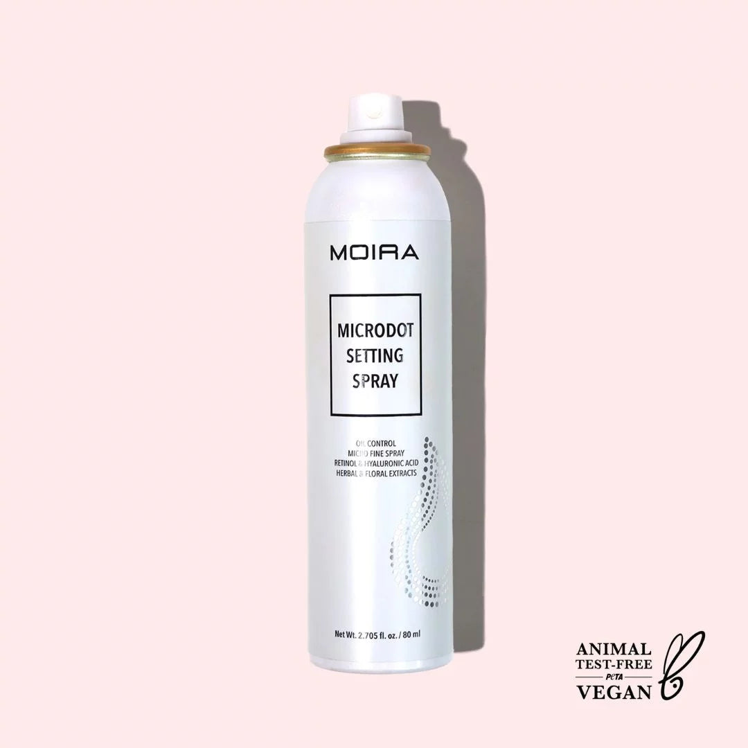 Fijador / Spray Setting Microdot Moira Beauty 80ml