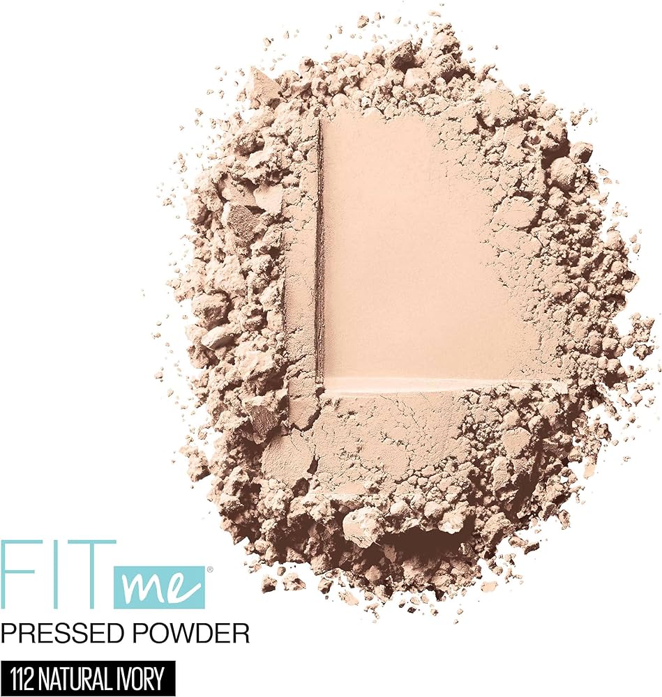 Maquillaje en Polvo Facial Compacto Sin Poros + Fit Me Matte Maybelline