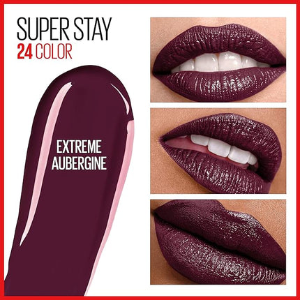 Maybelline SuperStay 24 - Pintalabios líquido de larga duración y bálsamo de labios.