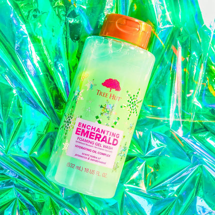 Tree Hut Enchanting Emerald Foaming Gel Wash – Gel de Baño 532ml