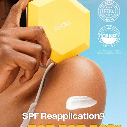 ELROEL Pang Pang Big Sun Cushion Plus - Protector solar de amplio espectro SPF50+ PA++++