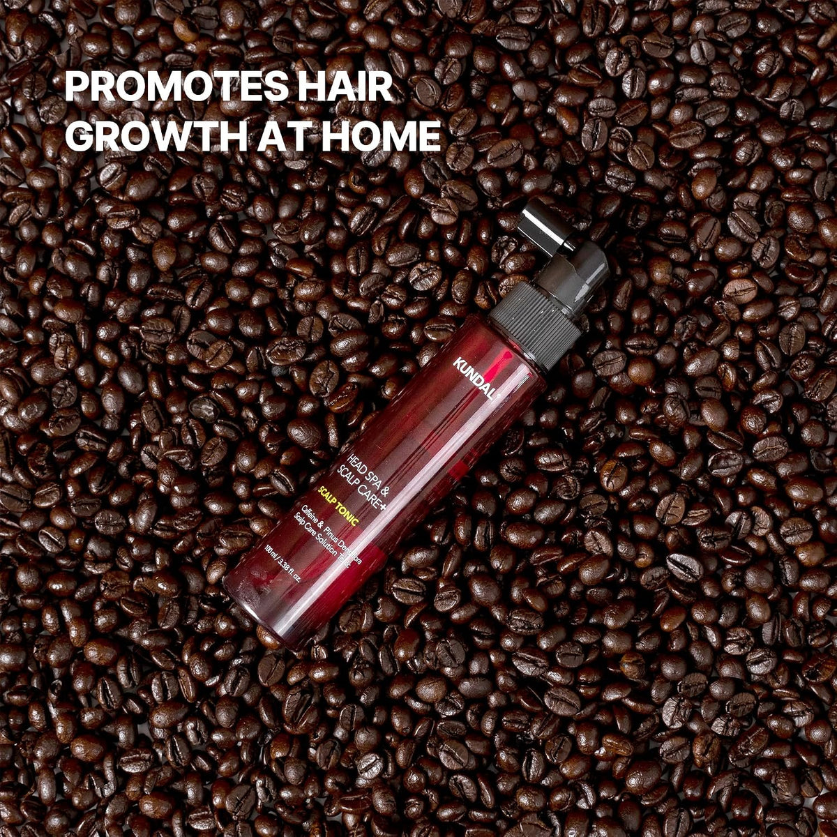 KUNDAL Head Spa & Scalp Care+ Scalp Tonic – Tónico Capilar con Cafeína 100 ml
