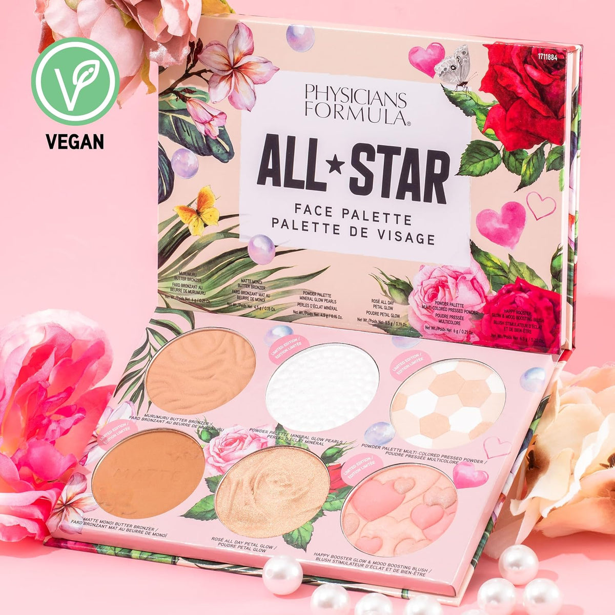 Physicians Formula All-Star Face Palette – Paleta de Rostro Natural