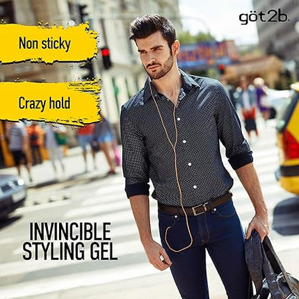 Got 2b Ultra Glued Invincible Styling Hair Gel 170g