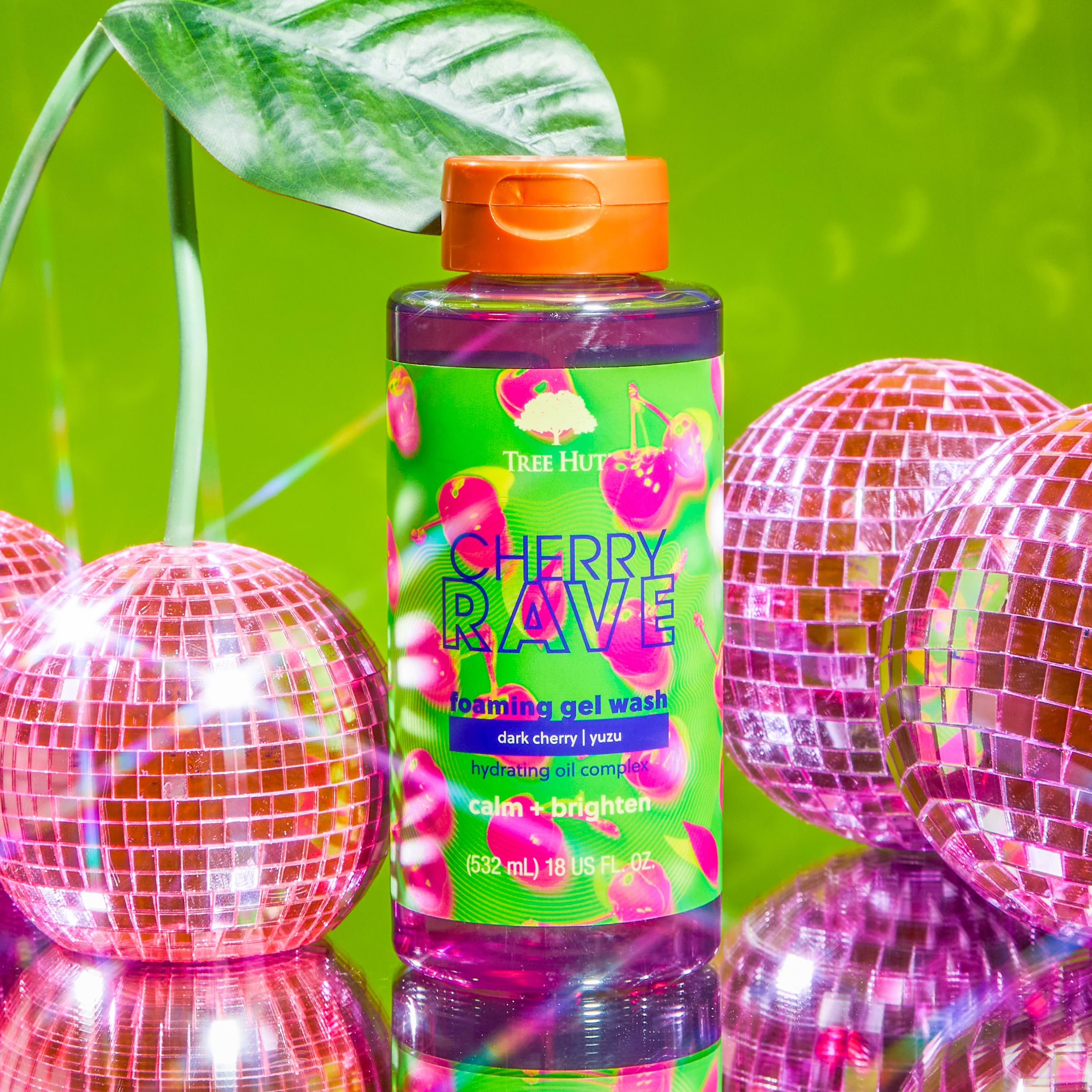 Tree Hut Cherry Rave Foaming Gel Wash – Gel de Baño 532ml