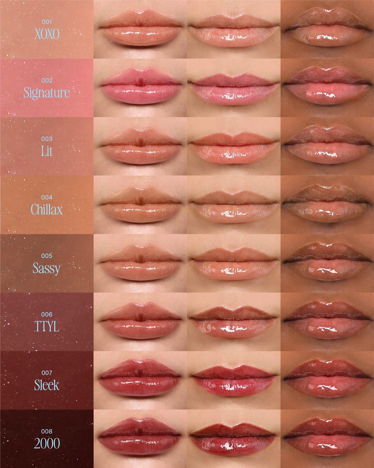 Moira- Lip Chic Shimmer Gloss