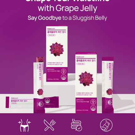 Foodology Coleology Bowel Movement Jelly (10 pouch)