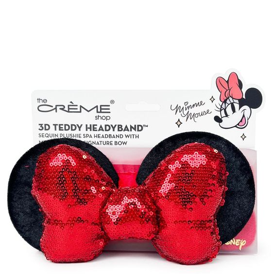 The Crème Shop | Disney: Diadema de peluche en 3D "Ruby Glitz" x Disney